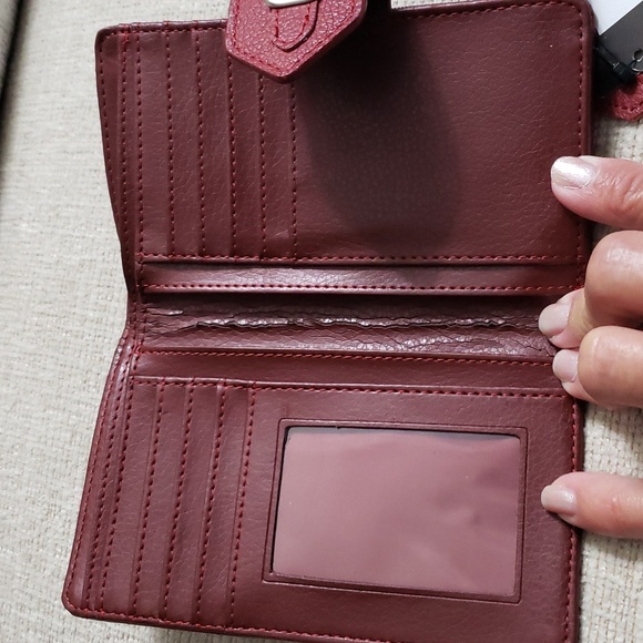 Kenneth Cole New with Tag Wallet Red - Picture 7 of 16